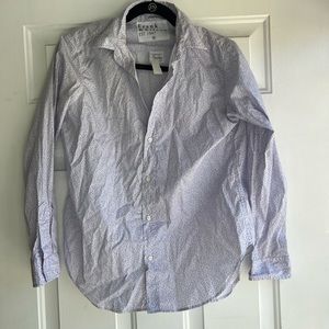 Frank & Eileen printed blouse. NWT size M